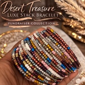 Desert Treasure Luxe Stack Bracelet – Fundraiser Collection